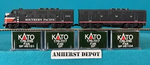 176-1115 Kato F3 ABBA  Southern Pacific Locomotive 4 Car Set N Scale DCC Ready - Picture 1 of 2
