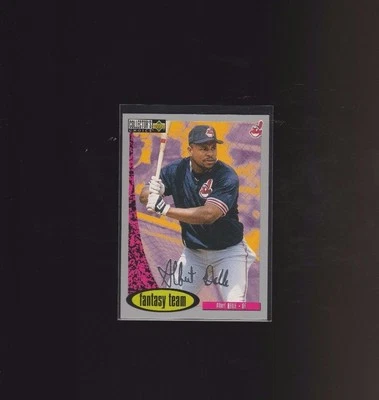 1996 Upper Deck Collector's Choice Silver Signature #279 Albert Belle - Image 1 of 2