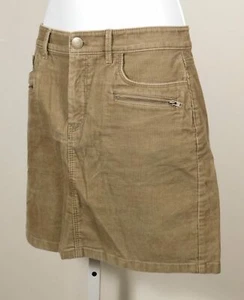 Minifalda de pana elástica marrón algodón para mujer Ann Taylor Loft talla 8 - Imagen 1 de 5