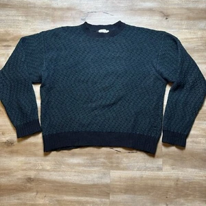 J. Crew 100% Wool Heavy Duty Cable Knit Sweater Men’s XL Designs Oarsman VTG - Picture 1 of 9
