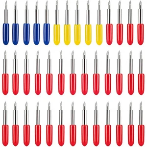 50Pack 30°/45°/60° Assorted Roland Cutting Plotter Vinyl Cutter Blade Knife Tool - Picture 1 of 12