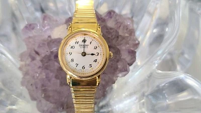 Vintage Sharp 24mm White Dial Gold Tone Women's Watch  - Image 1 of 4