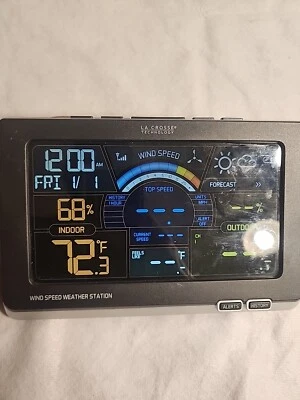 La Crosse Technology 308-1414B Color Wireless Forecast Station (No Outdoor Remot - Image 1 of 4