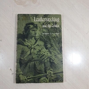 Vintage Leatherstocking & The Critics Novel Book By Warren Walker Texas College  - Picture 1 of 7