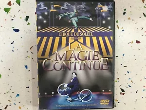 LA MAGIE CONTINUE DVD CIRQUE DU SOLEIL CIRCO DEL SOL LAS MAGIA CONTINUA - Imagen 1 de 3