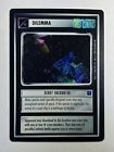 Star Trek CCG Reflections Scout Encounter Dilemma VRF Foil STCCG Never Played