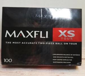 MAXFLI XS Tour Golf Balls 12 Count 4 Sleeves of 3 each New. 2-Piece Ball. - Picture 1 of 7