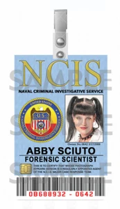 N.C.I.S. Abby Sciuto cosplay I.D. Badge - Picture 1 of 2