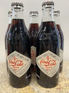 Vintage Authentic 75th Anniversary 1984 Coca-Cola Bottle Rare Ungeöffnet Coke Soda - Bild 1 von 6