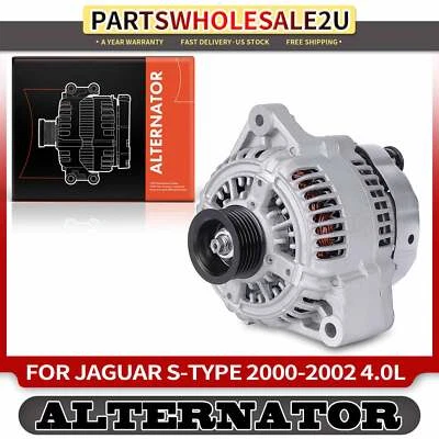 Alternador para Jaguar S-Type 2000 2001 2002 V8 4,0 L 120 Amp 12 voltios CW 6 ranuras Foto 1 de 4