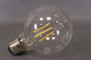 Satco S21258 8W G40 90 CRI 3000K 120V LED Medium Base Bulb Clear - Picture 1 of 4