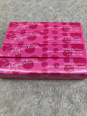 New In Box Mary Kay Signature Liquid Eyeliner Black #002672 .1 fl oz  Lot Of 4 - Image 1 of 3