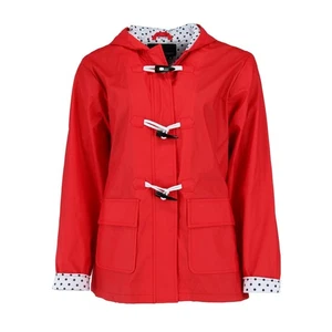 I5 Apparel Kid's Hooded Rain Slicker Jacket with Toggle - Picture 1 of 9