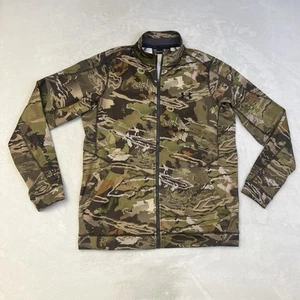 Under Armour Threadborne Jacket Mens Medium Ridge Reaper Camo Hunting Full Zip - Picture 1 of 9