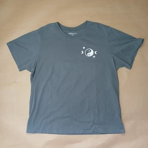 Rebellious One Kurzarm T-Shirt Yin Yang grau Gr. XL - Bild 1 von 8