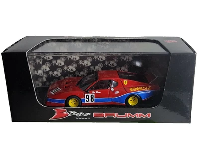 Brumm 1/43 Ferrari 512BB LM Del Buono - Govoni Guercino #98 Monza 1982 R416 - Image 1 of 4