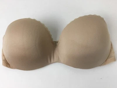 Sujetador con aros push up sin tirantes Lily of France 2111121 para mujer 34C beige Foto 1 de 4