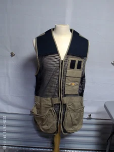 "Pre-Owned" Fieldline Mens Full Zip Hunting/Shooting Vest M-L 38-44 Style PC50 - Picture 1 of 8