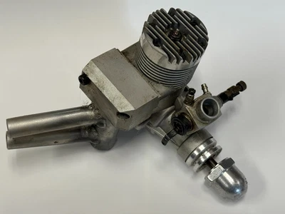 Great Condition OS .50 50 FSR Nitro RC Remote Control Airplane Engine w/ Muffler - Image 1 of 2