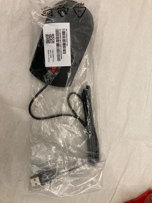 Lenovo USB Optical Mouse, OEM Red Scroll 2 Button. New in package - Image 1 of 3