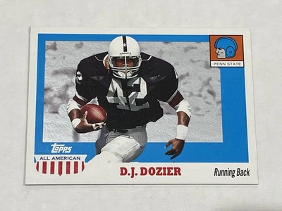 2005 Topps All American Football #69 - D.J. Dozier - Penn State Nittany Lions - Image 1 of 2