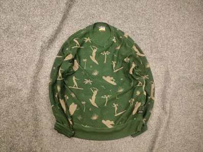 Rara sudadera reversible Barbour of South Shields x Deus Ex Machina verde logotipo Foto 1 de 4