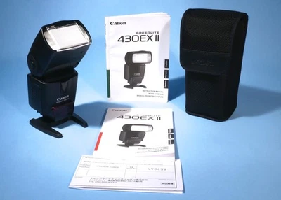 Canon Speedlite 430EX II Flash * EOS Digital SLR * Fully Working & Excellent - Image 1 of 3