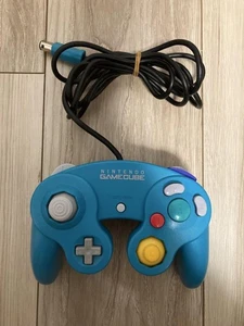 Nintendo GameCube Controller DOL-003 Blu Smeraldo Buone Condizioni - Foto 1 di 4
