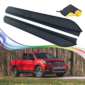 Fit Honda Ridgeline 2017-2026 Running Boards Side Step Pedals Nerf Bar W/Bracket - Picture 1 of 10