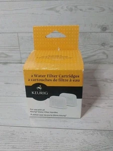 KEURIG Genuine OEM Water Filter Replacement Cartridges 2 Pack - Picture 1 of 3