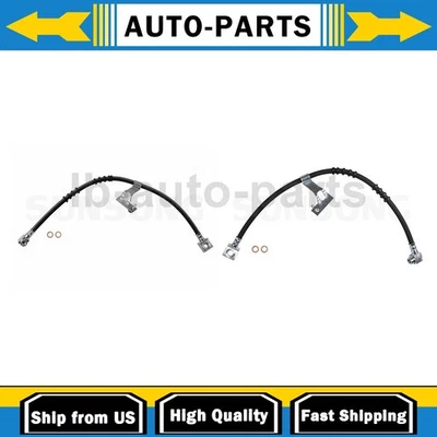 2 передних тормозных шланга для Dodge Dynasty 1992-1993 годов выпуска 2,5 л - Изображение 1 из 4