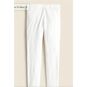  NWT J. Crew Crewcuts Girls While Full Length Leggings 7 - Picture 1 of 2