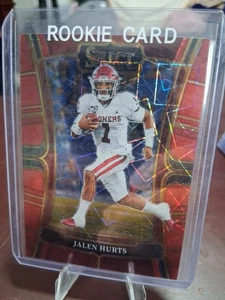 2023 Panini Select Draft Picks - Concourse Jalen Hurts #32 Red Lazer Prizm - Bild 1 von 2