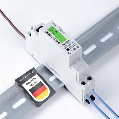 B+G E-TECH Unterzähler für Vermietung, MID geeicht 2025, Einbau in Unterverteilung