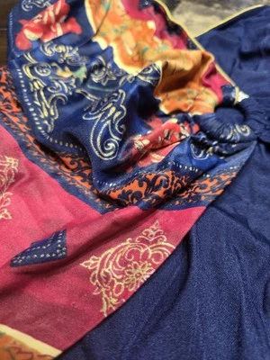 Купальник цельный винтажный Sirena Signatures синий с узором женский 8 - Изображение 1 из 4