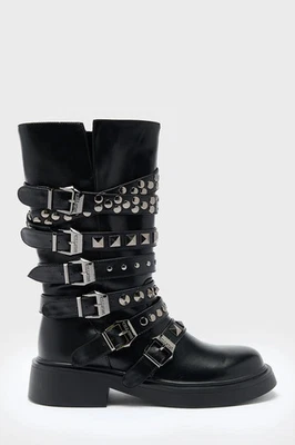 KILLSTAR Boots Black Blood Grunge - Image 1 of 4