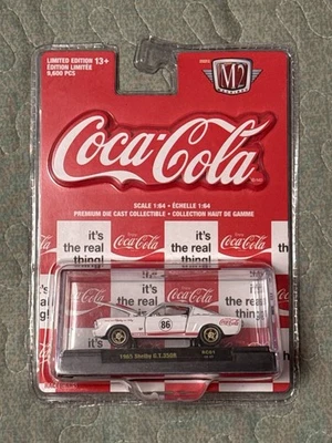 M2 MACHINES COCA COLA 1965 SHELBY GT 350R RC01 LimitedEdition  9,600 FREE SHIP - Image 1 of 2