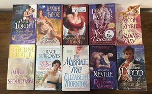Lot of 10- Historical Romance Paperback Books **Free Shipping** - Picture 1 of 17