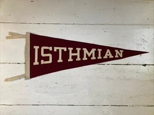 Vintage St Paul's School ISTHMIAN Club Pennant 1950s Prep Boarding Rare - Picture 1 of 8