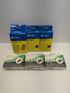 Canon Ink Cartridges Lot NC-00003 (2) eBK NC-00006 M (2) C-BCI3eC/6C C-BCI3ey/6Y - Picture 1 of 16