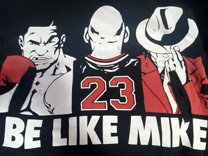 Be Like Mike Sweatshirt Michael Jordan Tyson Jackson Pockets NO SZ VTG READ - Picture 1 of 15