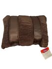 Better Homes and Gardens Brown Scroll Pillow 12" X 16" New Accent Throw Couch