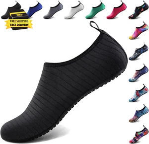 Water Shoes for Women Men Quick-Dry Aqua Socks Swim Beach Barefoot Yoga Exercise - Picture 1 of 7