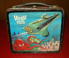 Vintage 1967 VOYAGE TO THE BOTTOM OF THE SEA Metal Lunchbox ALADDIN No Thermos