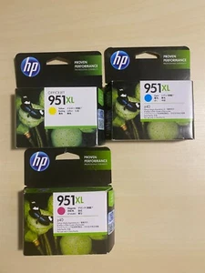 GENUINE Original HP 951XL Magenta/Yellow/Cyan Ink expired Cartridge OFFICEJET - Picture 1 of 4