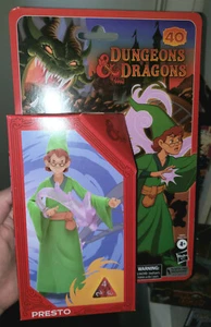 Hasbro Cartoon Dungeons & Dragons Presto 6” Action Figure 40th Anniversary NIB!! - Picture 1 of 2