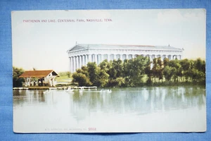 Partenón y Lago - Parque Centenario - Nashville, Tennessee - Imagen 1 de 2