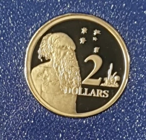 1998 AUSTRALIA PROOF $2 Two Dollar COIN FROM PROOF COIN SET. - Picture 1 of 2