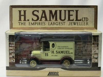 Lledo, LTD Diecast cream/purple car.  H. Samuel, LTD Jeweller Rare Vintage - Image 1 of 3