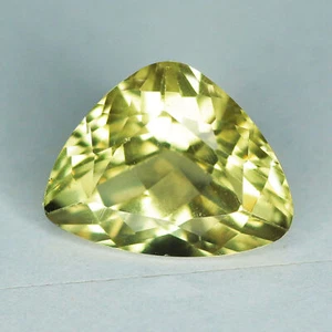 2.83Ct AAA Trillion 8 x 10.2 MM 100% Natural Greenish Yellow YELLOW APATITE! - Picture 1 of 5